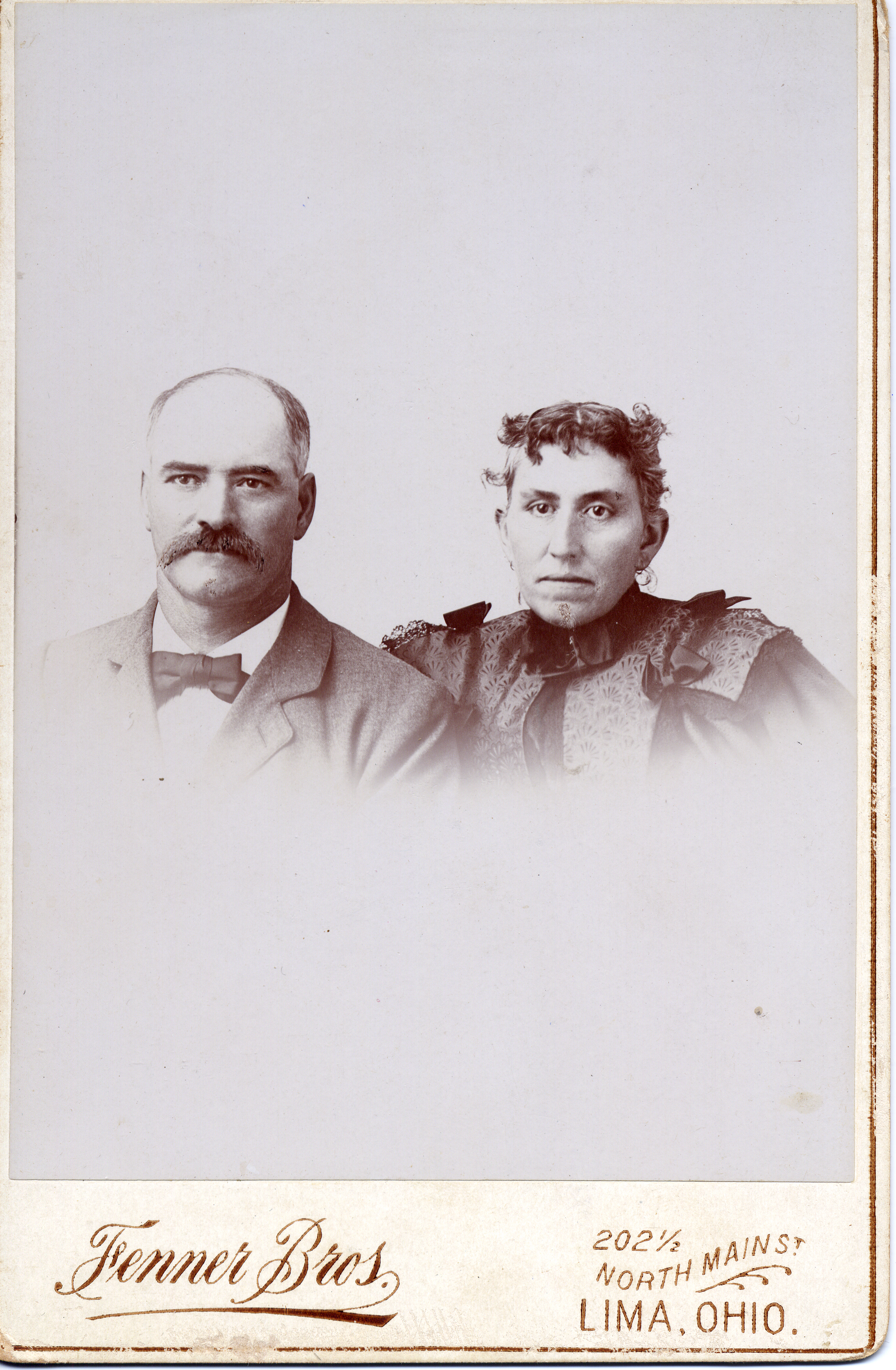 Jeremiah and Patience Campbell, 1875